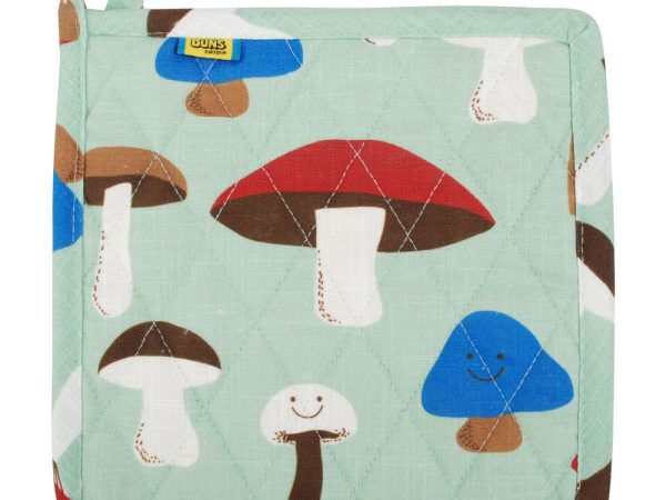 Duns Pot Holder - Jade Mushrooms
