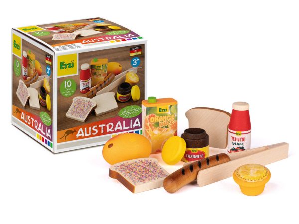 Erzi Australian Assortment Wooden Play Food Set