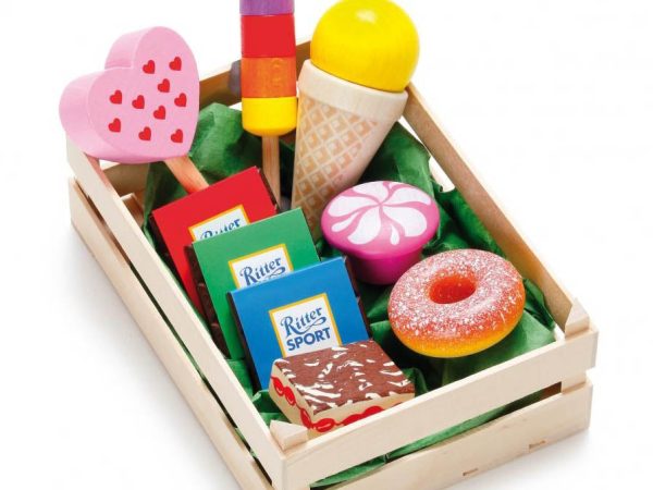Erzi Assorted Candies Wooden Play Food Set