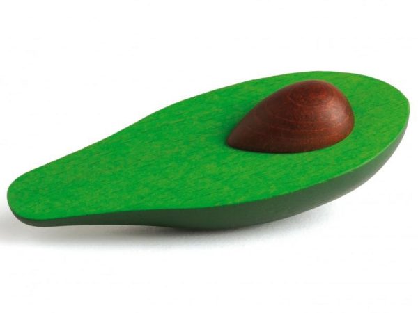 Erzi Avocado Half Wooden Play Food