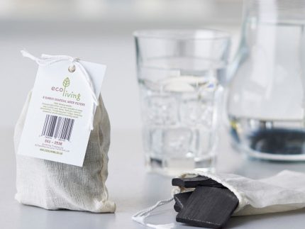 Ecoliving Bamboo Charcoal Water Filters - 4 Pack