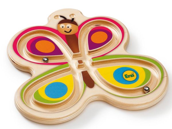 Erzi Butterfly Marble Maze Balance Game