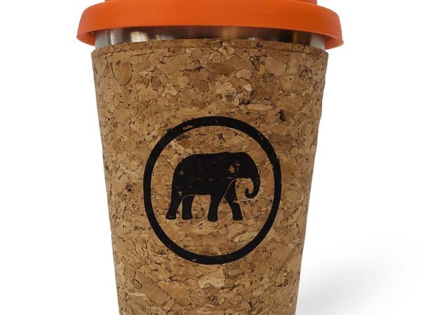 Elephant Box Stainless Steel 2GoCup - Orange