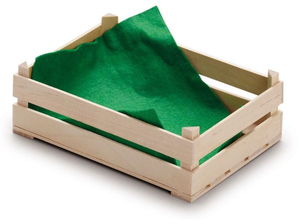 Erzi Big Wooden Toy Crate For Fruit