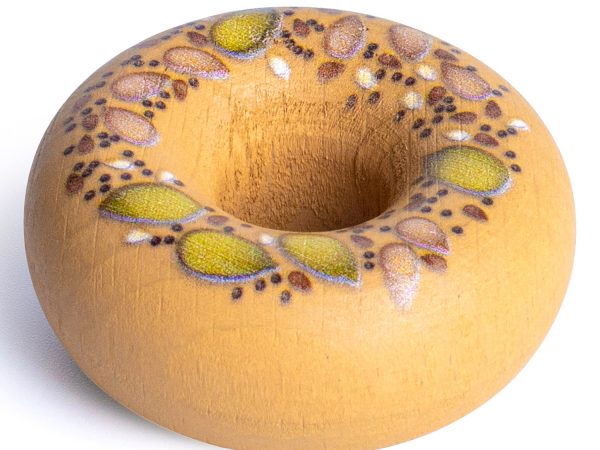 Erzi Bagel Wooden Play Food