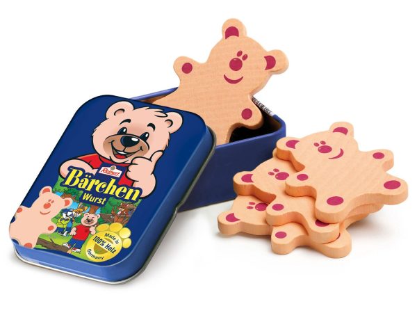 Erzi Cold Cuts In A Tin Wooden Play Food