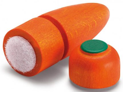 Erzi Carrot To Cut Wooden Play Food