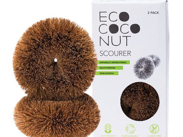 Eco Coconut Twin Pack Scourer