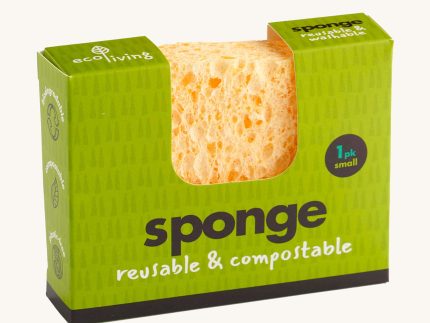 Ecoliving Compostable Wavy Sponge
