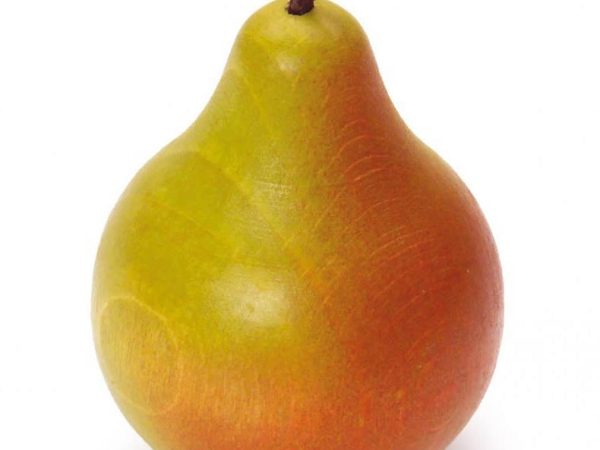 Erzi Green & Red Pear Wooden Play Food