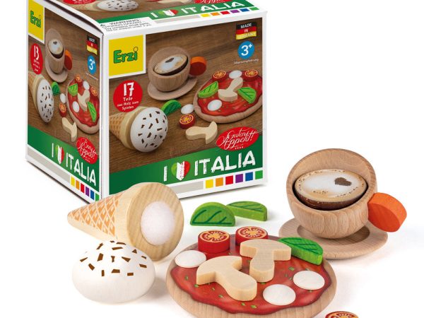 Erzi Italian Assortment Wooden Play Food Set