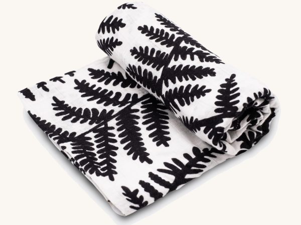 Etta Loves Extra Large Muslin Square - Fern