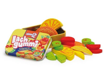 Erzi Lachgummi Jelly Sweets In A Tin Wooden Play Food