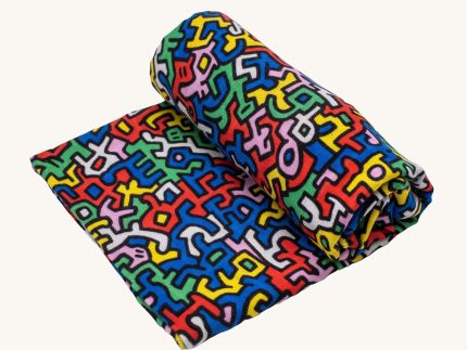 Etta Loves X Keith Haring Extra Large Muslin Square - Brazil