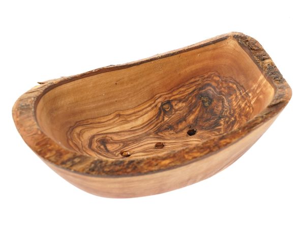 Ecoliving Large Olive Wood Soap Dish