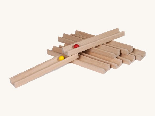 Erzi Large Wooden Team Marble Run Set