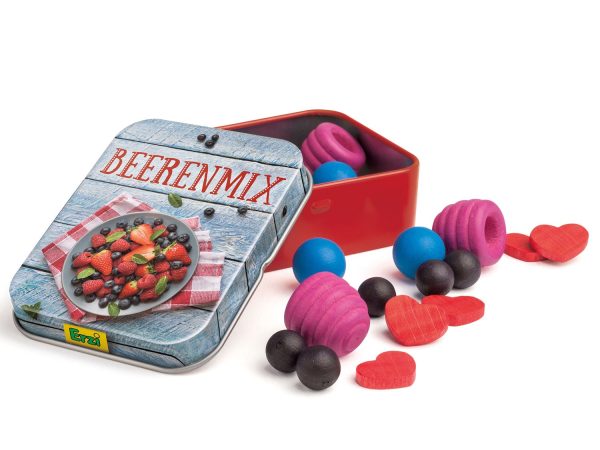 Erzi Mixed Berries In A Tin Wooden Play Food