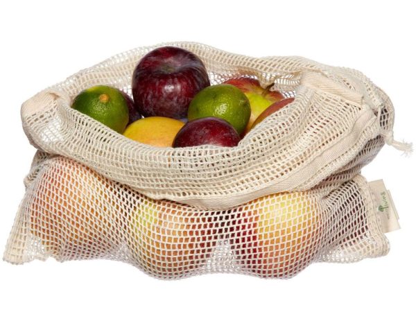 Ecoliving Organic Cotton Fruit & Veg Bag