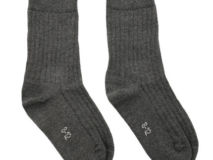 Eco Outfitters Non-Elastic Organic Cotton Ankle Socks - Grey