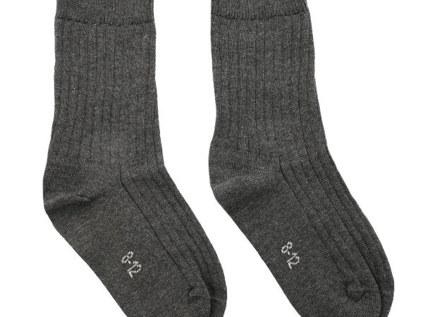 Eco Outfitters Non-Elastic Organic Cotton Ankle Socks - Grey