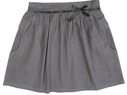 Eco Outfitters School Jersey Skirt with Bow