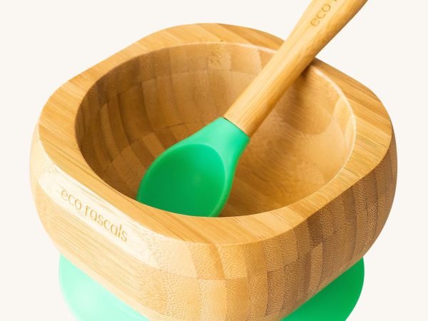 Eco Rascals Bamboo Bowl & Spoon Weaning Set