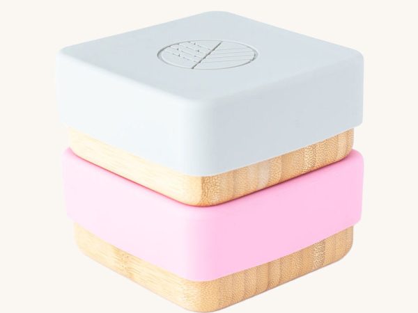 Eco Rascals Bamboo Snack Pots Two Pack