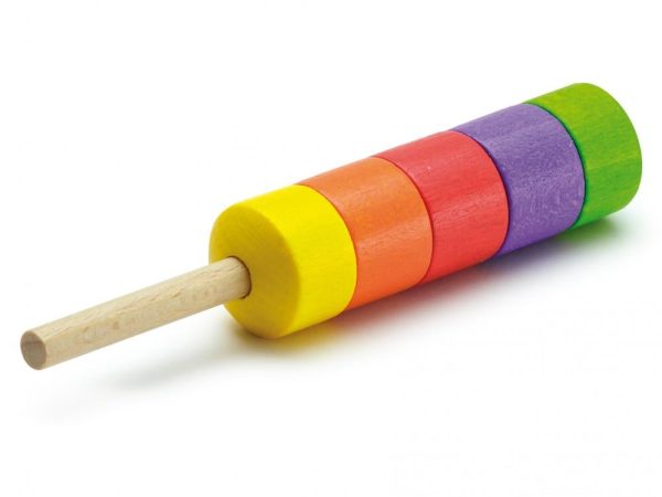 Erzi Rainbow Ice Lolly Wooden Play Food