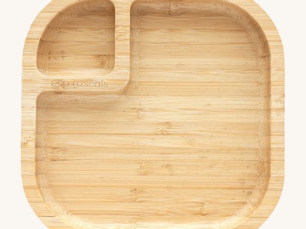 Eco Rascals Square Snack Super Suction Plate