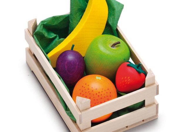 Erzi Small Assorted Wooden Fruits Play Food Set