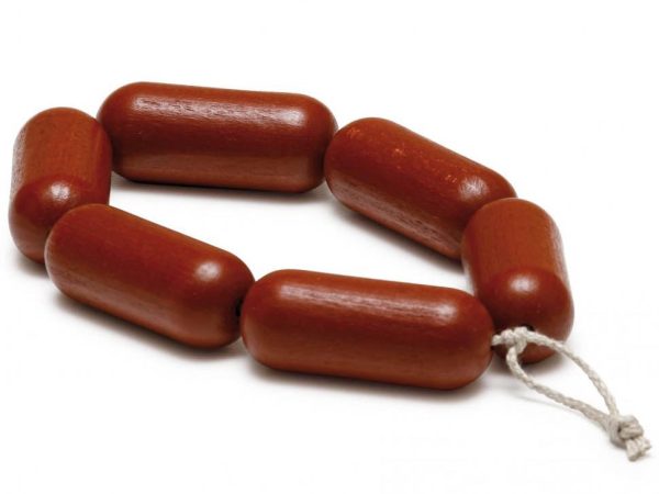 Erzi Sausages Chain Wooden Play Food