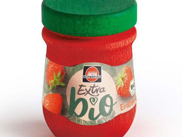 Erzi Schwartau Extra Strawberry Jam Wooden Play Food