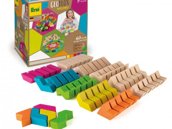 Erzi Stacking MaxiMix GeoBlocks Building Set