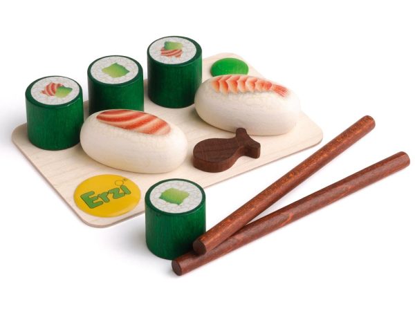 Erzi Sushi Wooden Play Food Set
