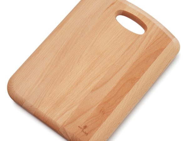 Ecoliving Wooden Chopping Board with Handle 34cm
