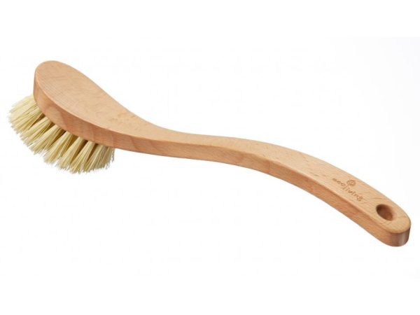 Ecoliving Wooden Dish Brush with Plant Bristles