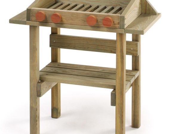 Erzi Wooden Toy Outdoor Barbecue and Grill