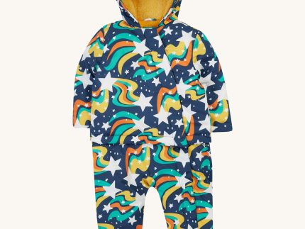 Frugi 2-In-1 Rambler Pram Suit To Coat - Magic Stars