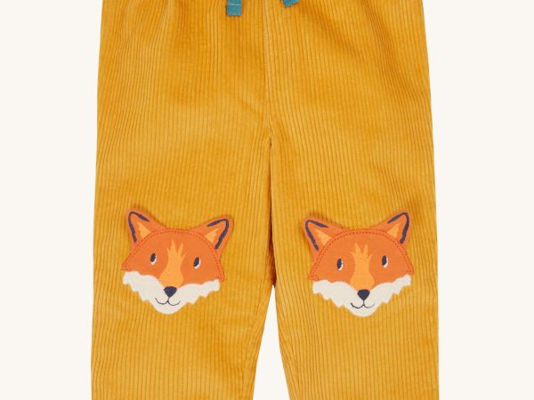 Frugi Arlo Cord Trousers - Gold / Fox