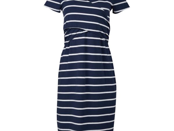 Frugi Adult Indigo Breton Ona Wrap Dress