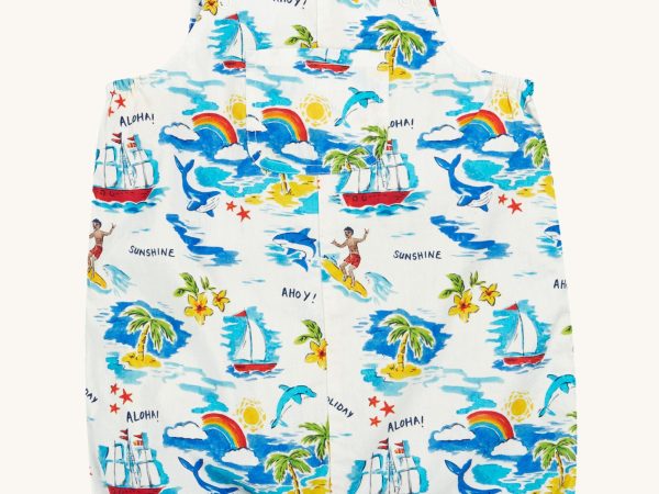 Frugi Baxter Dungaree - Aloha