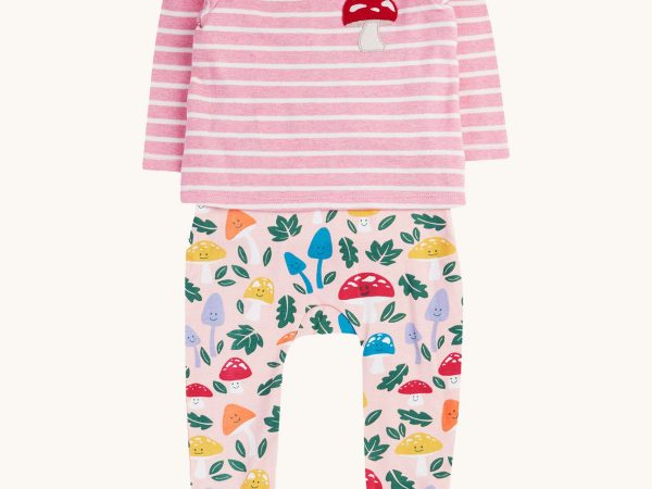 Frugi Brooke Easy Dressing Babygrow - Fun-Guys