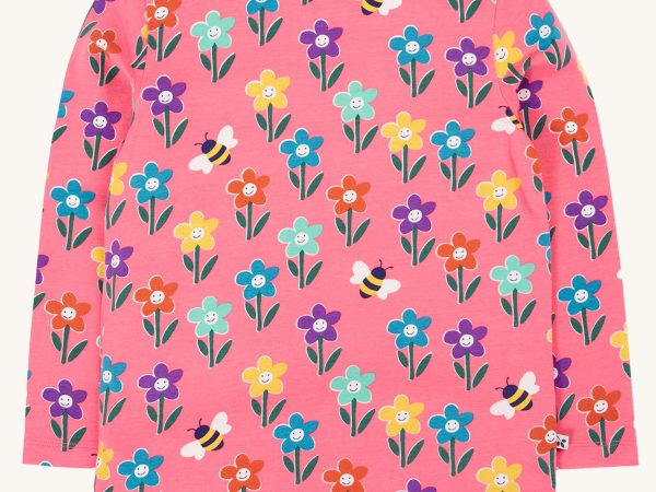 Frugi Bryher Top - Tulip / Fun Flowers