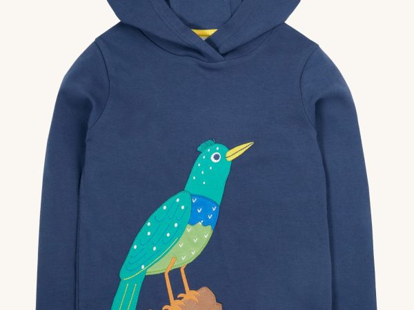 Frugi Campfire Hooded Top - Starling