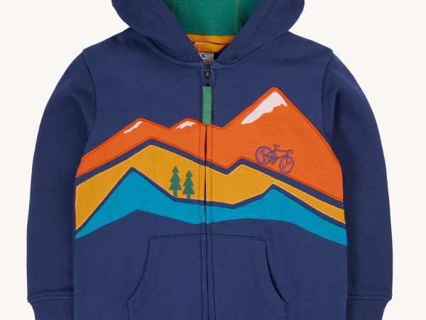 Frugi Carbis Hoodie - Navy / Mountain