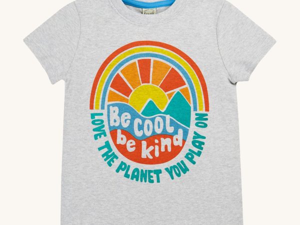 Frugi Carsen Printed T-Shirt - Be Cool