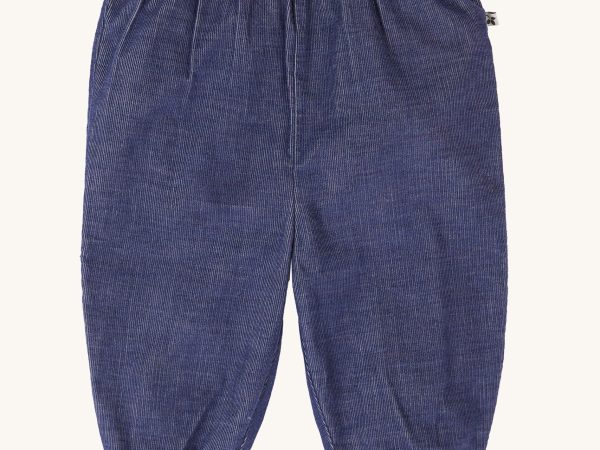 Frugi Cord Pull Ups - Ink Blue