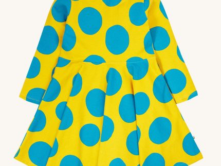 Frugi Cosy Skater Dress - Super Spot
