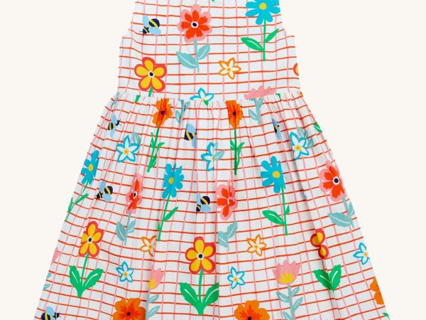 Frugi Delphi Dress - Paint A Floral