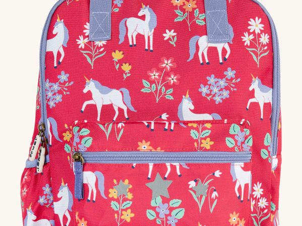 Frugi Explorers Backpack - Rose Unicorn